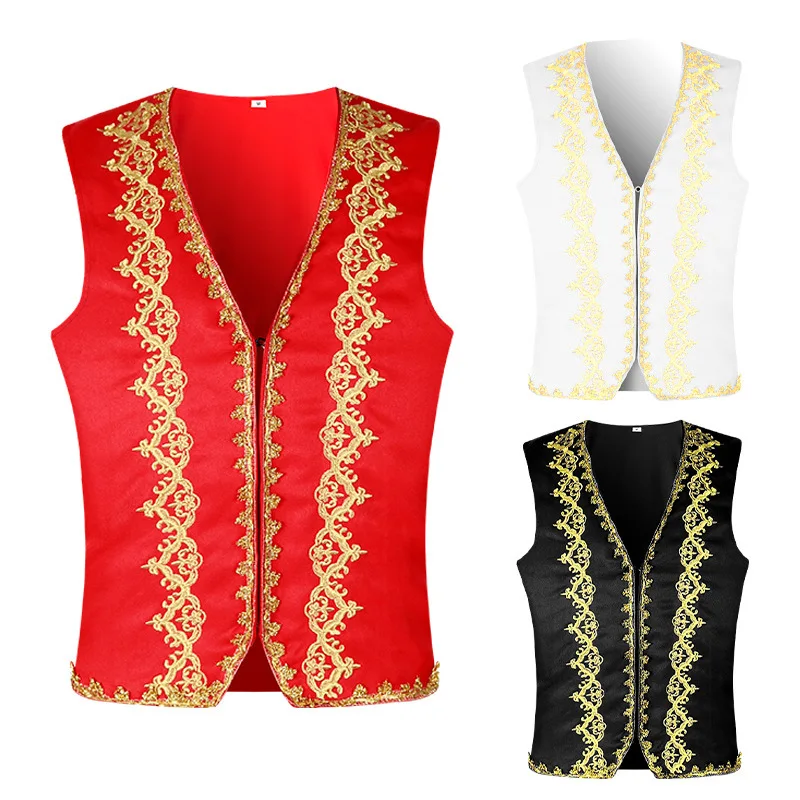 Embroidery Online - Męska kamizelka w stylu barokowym z