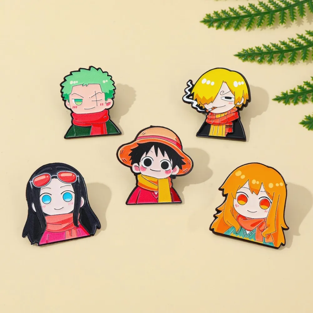 5 szt. Urocze przypinki anime, – Embroidery Reddit recenzja i cena