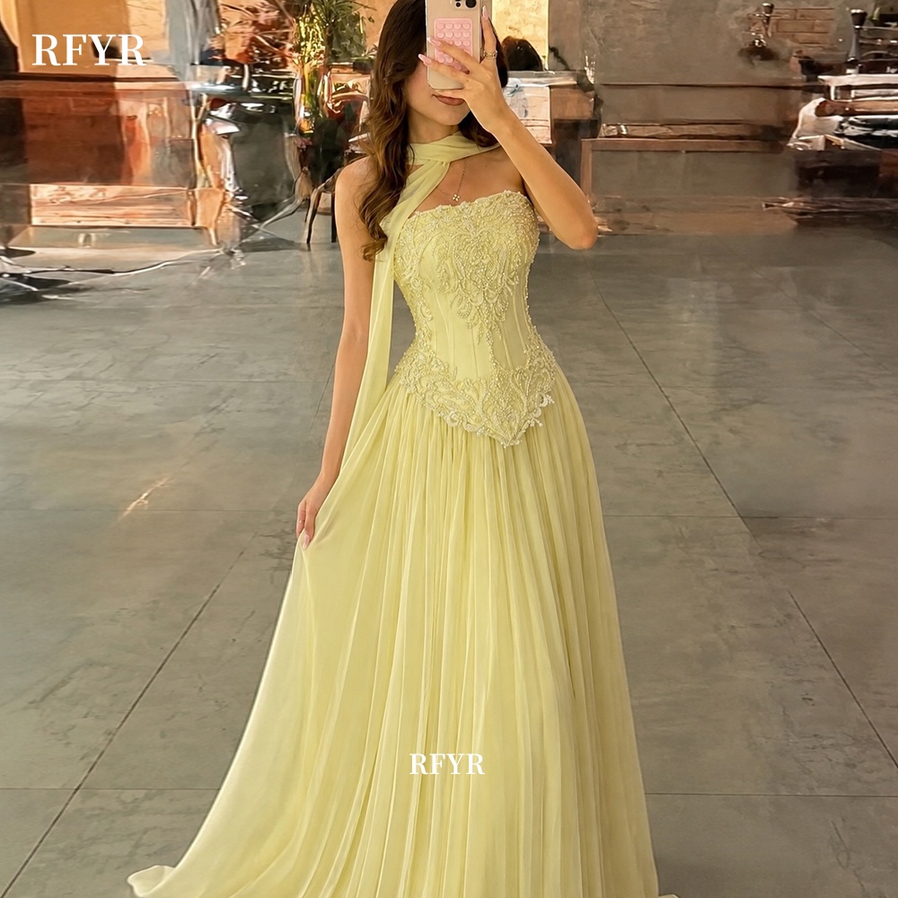 Żółta sukienka na bal, model R – Embroidery Yellow Dress recenzja i cena