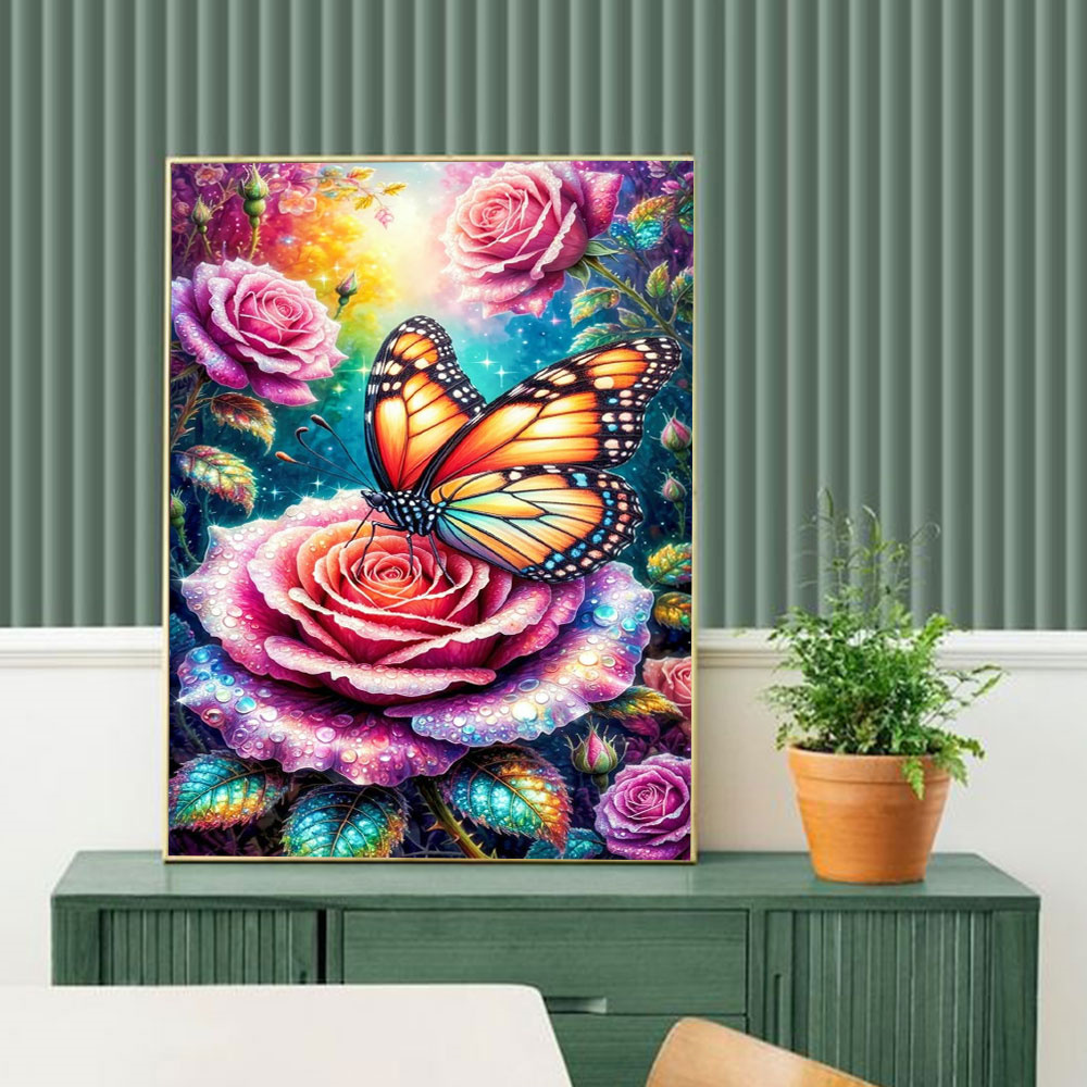 Mozaika diamentowa 5D DIY Moty – Embroidery Rose recenzja i cena