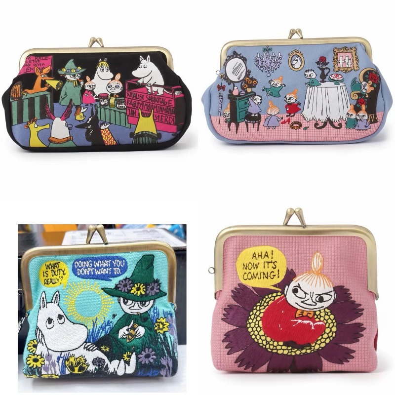 Kawaii Anime Moomins Seria Min – Embroidery Bag recenzja i cena